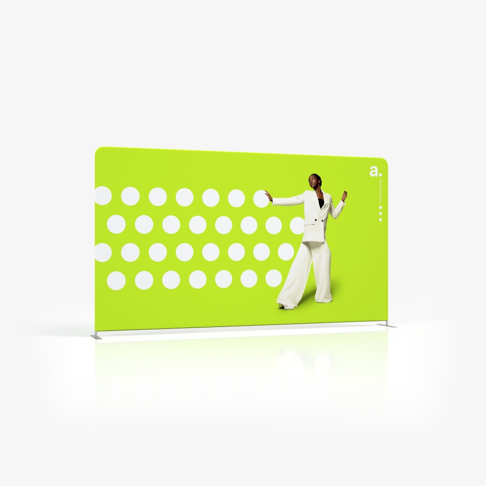 Display walls > Textile walls Print adWall Vario straight Light 400 double sided