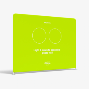 Print-only adWall Vario straight Light 300 double sided