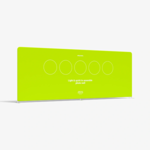 Print-only adWall Vario straight Light 600 double sided