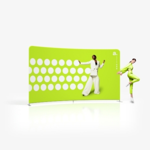 adWall Vario curved Light 400 double sided