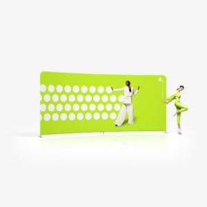 adWall Vario curved Light 500 double sided