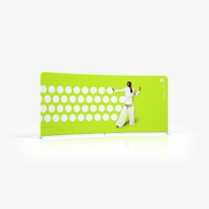 Print-only adWall Vario curved Light 500 double sided