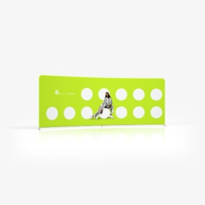 Print-only adWall Vario curved Light 600 double sided