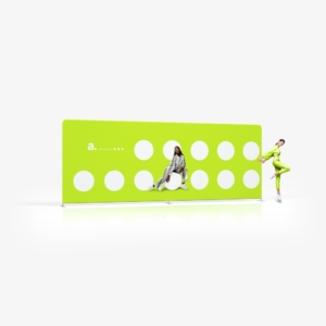 adWall Vario Straight Light 600 SOFT BAG cu două fețe