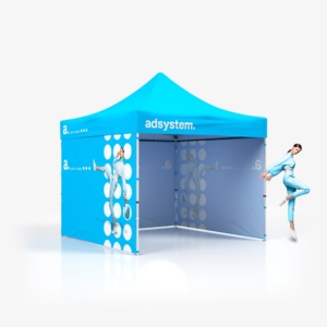 adTent EXPRESS 3x3m (frame+Print roof)