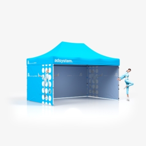 adTent EXPRESS 3x4,5m (frame+Print roof)