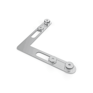 mFrame L-connector with adjustable length 90°