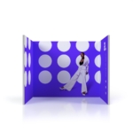 mFrame exhibition stand - 2x3 U - shaped layout