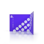 mFrame exhibition stand - 3x3 L - shaped layout