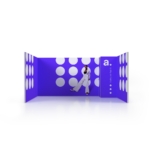 mFrame exhibition stand - 5x4 U - shaped layout