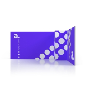 mFrame exhibition stand - 5x4 L - shaped layout