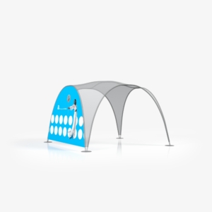 Print-only adTent Vario 4x4 - single sided wall