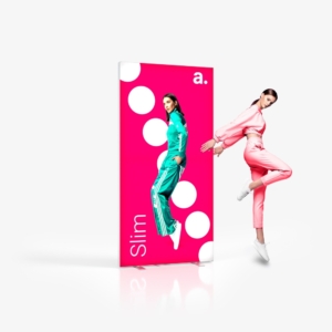 adFrame Slim 100x200 (without print)