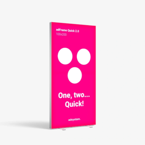 Print-only adFrame Quick 100x200