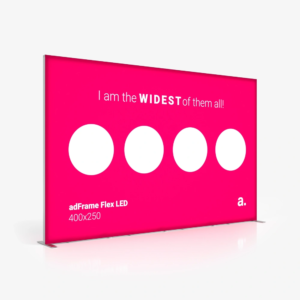 adFrame Flex LED 400x250